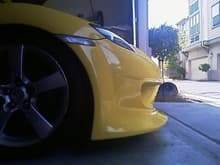 front end...I FIXED THE GAP BETWEEN THE FENDER AND BUMPER !...not a fitment problem...:)