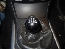Shift Knob sits a little lower than stock and feels alot better.