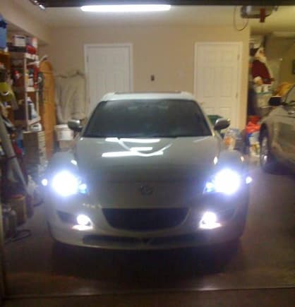 2007 Mazda Rx-8 Crystal White Pearl, Purchased 3/26/12 with 41,900 miles.