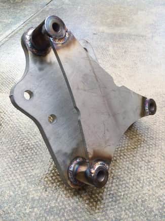 More of my welding, engine mount adaptor plate.