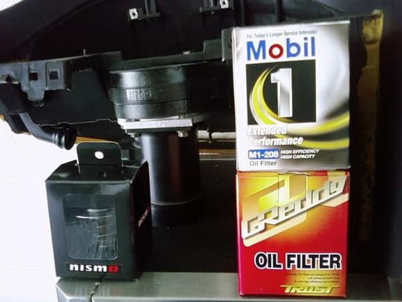 MOBILE BREAK-IN/CLEANING FILTER
GReddy FINAL USE FILTER
NISMO (RIDICULOSO) THERMOSTAT! LOL!!