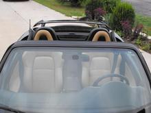 Black S2000 with tan interior