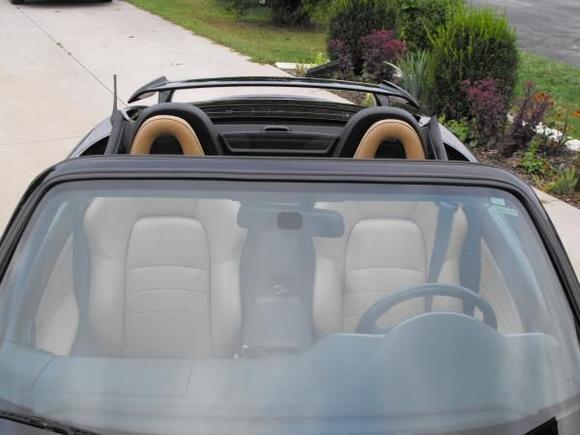 Black S2000 with tan interior