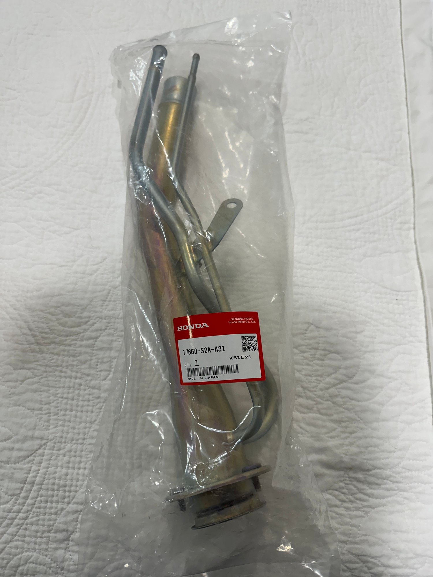 Engine - Intake/Fuel - OEM S2000 fuel filler pipe - New - -1 to 2027  All Models - The Woodlands, TX 77380, United States