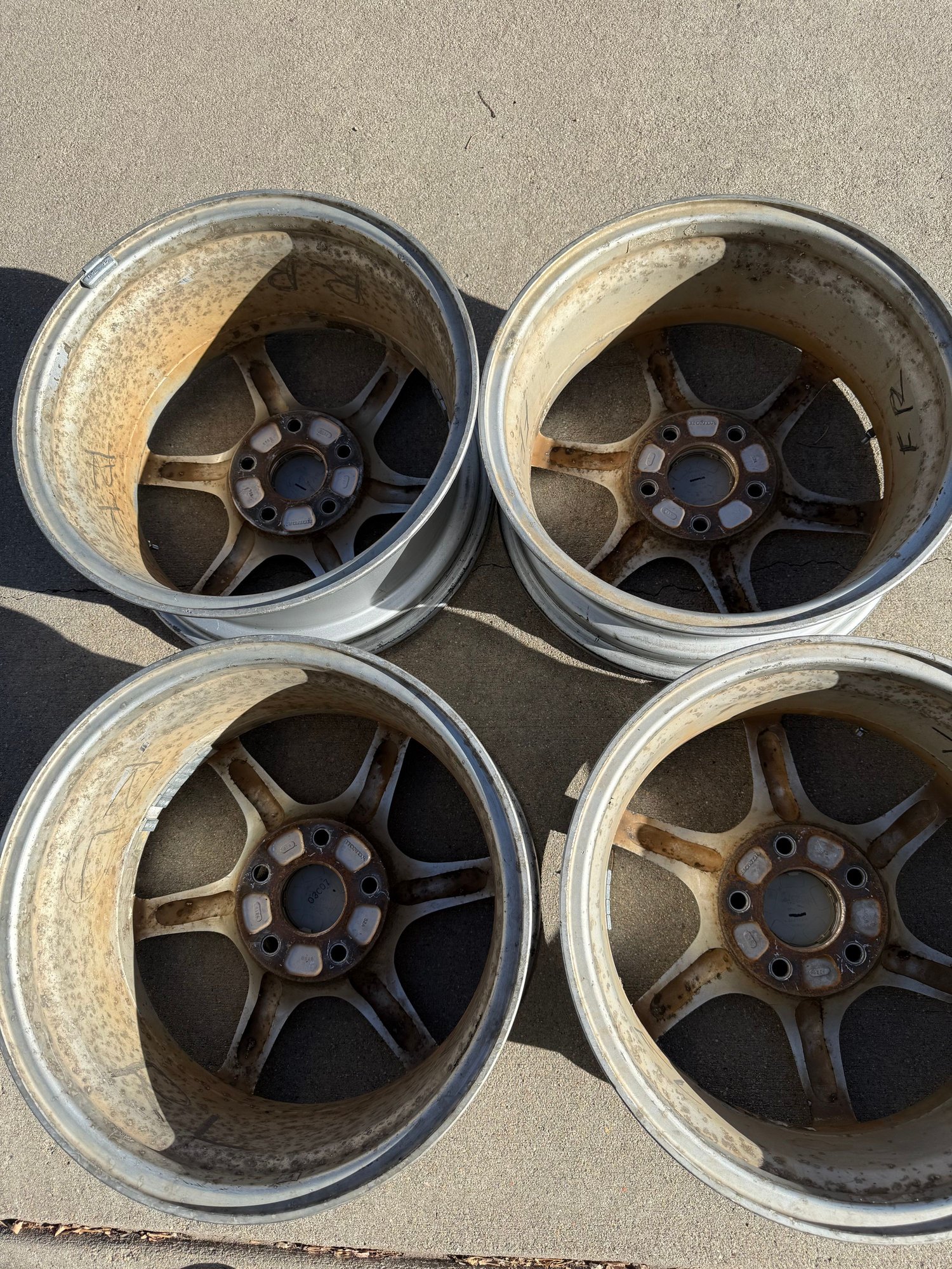 Wheels and Tires/Axles - JDM OEM Lightweight S2000 wheels -- $500 - Used - 1999 to 2003 Honda S2000 - Northglenn, CO 80233, United States