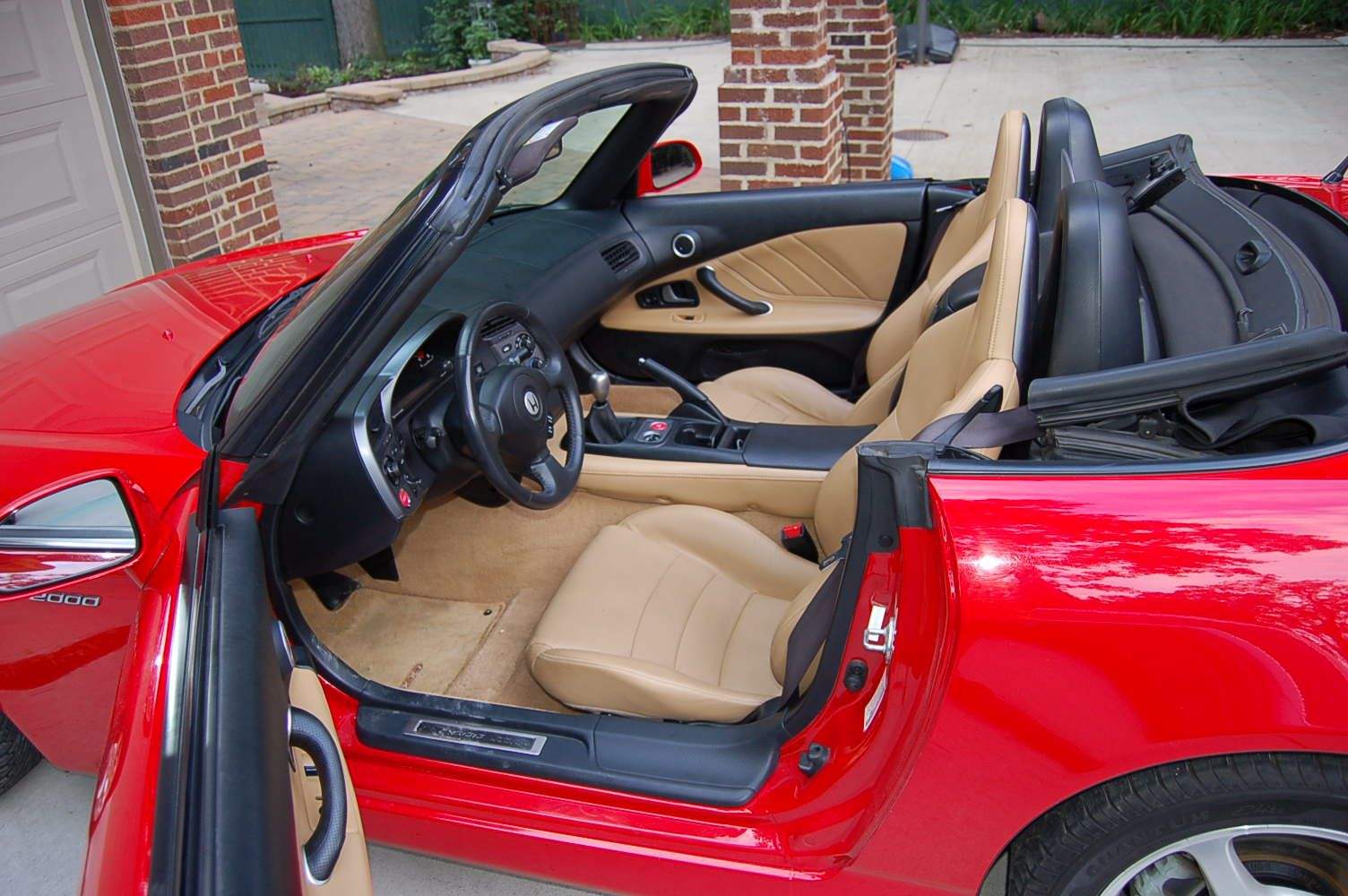 Ap1 S2k red interior on white :) mm good., Yeah I know edit…