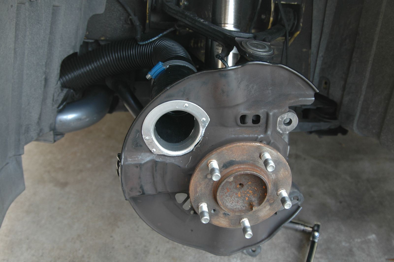 acura integra jdm front end brake vents
