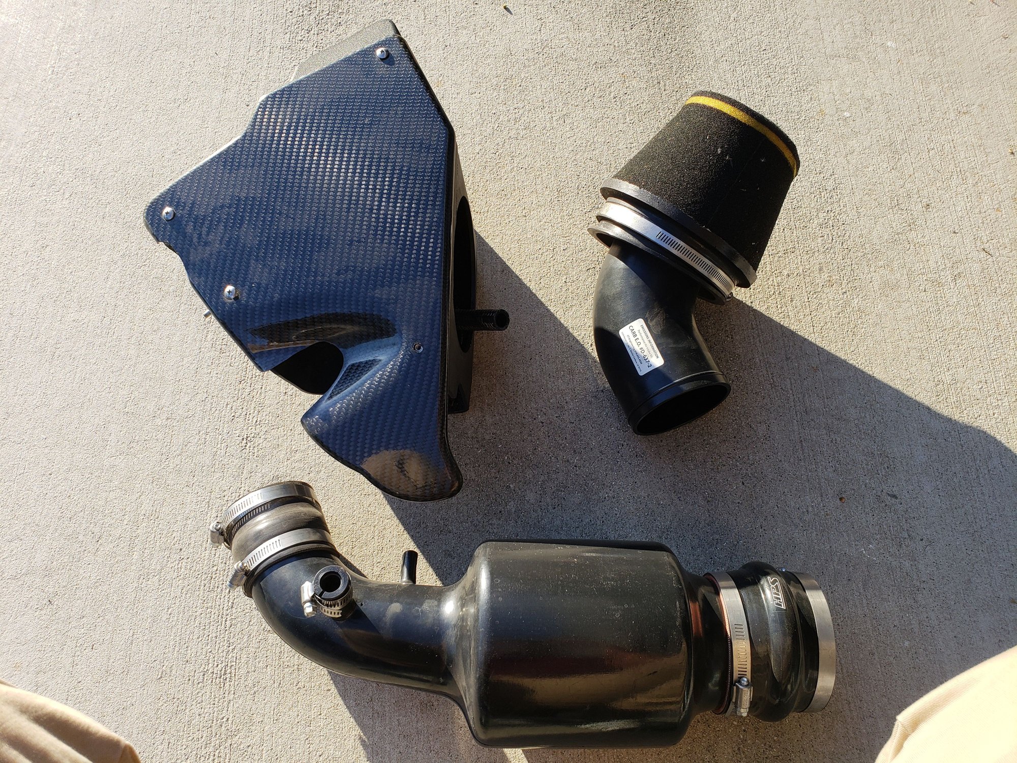 Fs Hks 75mm(3 inch) single exhaust and comptech air intake S2KI