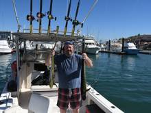 Caught two dorado.   Brought it to a place for dinner.  Had some sashimi, a platter for eight of us, and still had leftovers to use the next day