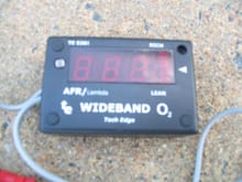 Wideband O2 display
