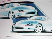 S2000 Concept Sketch (Z4??)