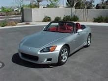My Silver/Red S2000