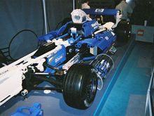 Full size Lego F1 car!