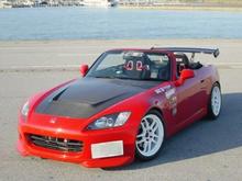 Red S2K CF Hood RH CP035's