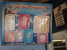 Bob's Clam Hut Menu