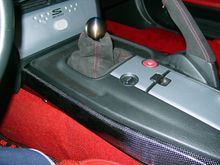 Carbon center console