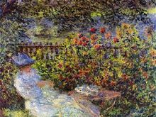 Monet Alice Hoschede in the Garden