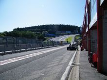 Spa pit lane