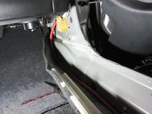 Positive battery wire