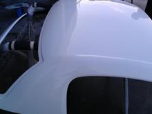 painted white