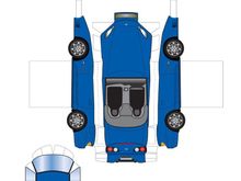 S2k papercraft easy blue