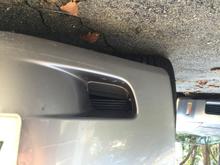Oil Cooler cut out on front bumper