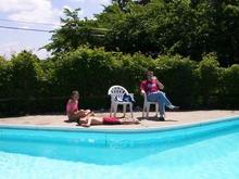 Don, Alexa and Ethan by the pool.JPG