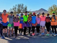 1-14-2024. The tutu group at Apache Wash Trailhead.


