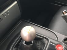 CR shift knob installed