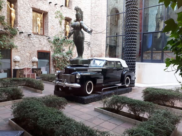 Cadillac at the Dali museum in Figueres, north of Barcelona 