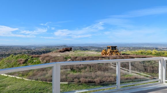^2-28-2026.  I just love the green but not the view of the heavy equipment. 