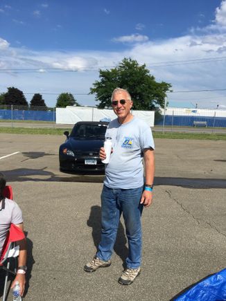 El Jefe very happy at the end of the day. All the S2000s got into the 2:20s at this event. 