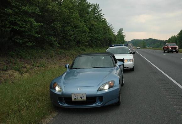 ^5-1-2007.  On the way to Wintergreen, Virginia for Spring Fling.