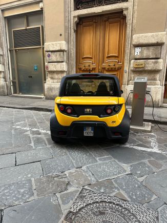 I thought this was a cute car.  