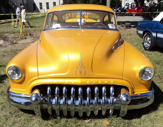 Chrome on the bumpers ran up a six grand bill.