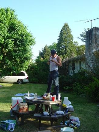 Standing on a picnic table.jpg