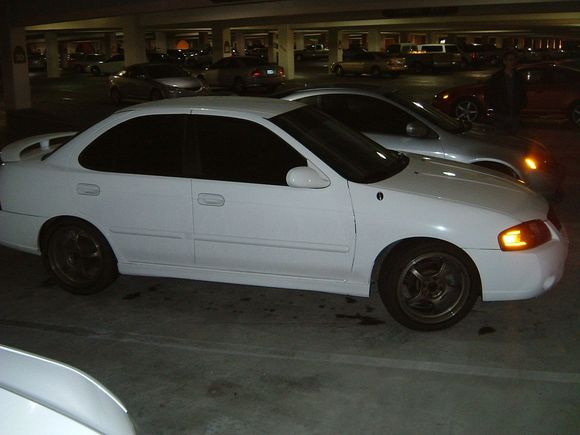 My friend Cory's SE-R with Bronze Nismo wheels.