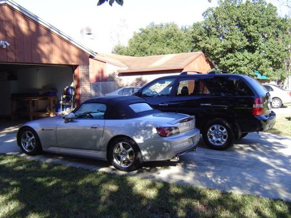 My Midlife-Crisis Car, And my wifes new used MDX
