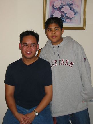Ian and Cousin Johnathan