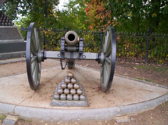 Cannon with balls
