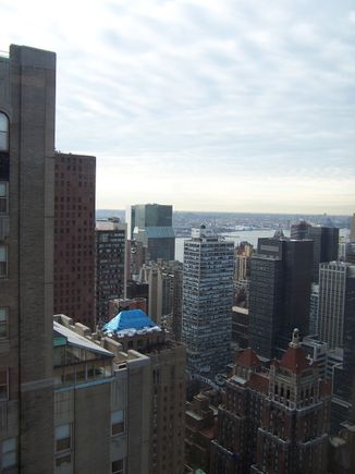 East River from 41st floor of the Waldorf Towers
