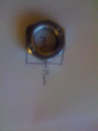 Koni Rear Jam Nut 1 of 2 - 19mm / M12