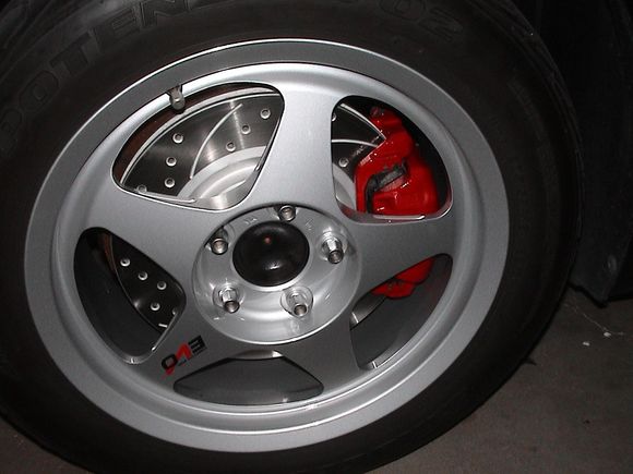 Painted calipers