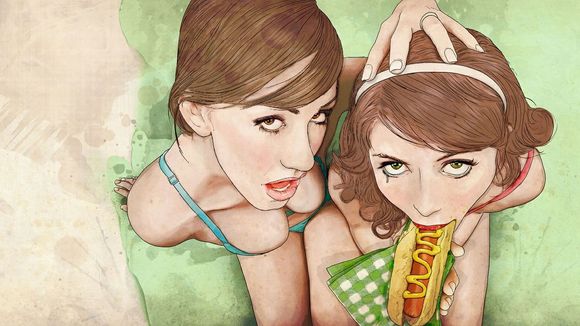 hotdog wallpaper