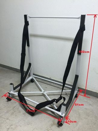 Hardtop Stand Dimensions