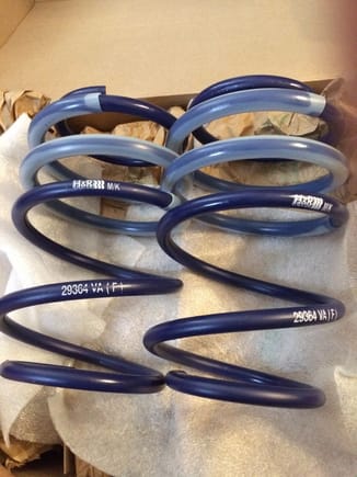 E46 M3 H&amp;R front springs