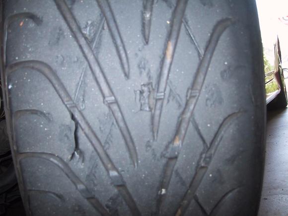 My tires after 2000 miles