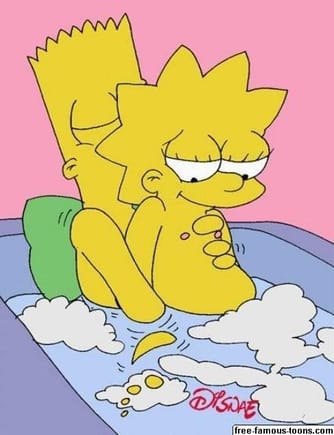 Bart &amp; Lisa bath.jpg