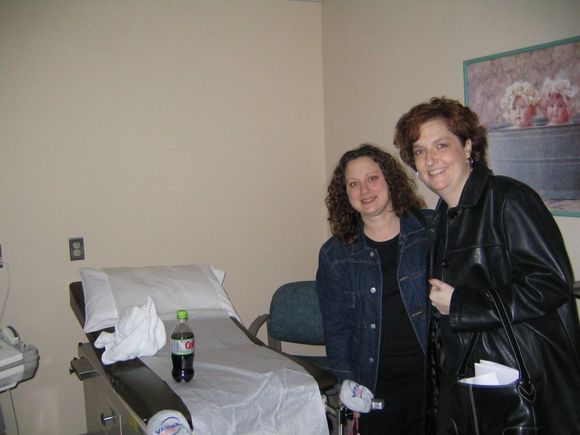 Sue and Michele 3 month ultra sound