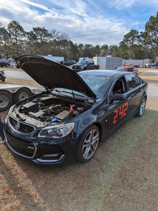 Students '17 SS. Its a boat of a car but so much fun. He made me drive it on Sunday lol. If I had more disposable income I would jump on buying one..